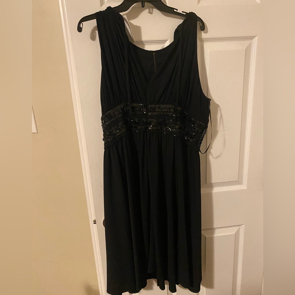 Jessica Black Sequin Dress